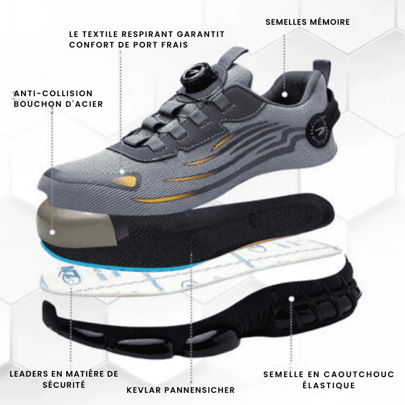 Chaussures de sécurité ultralégères - Henner Z90 - Image 4