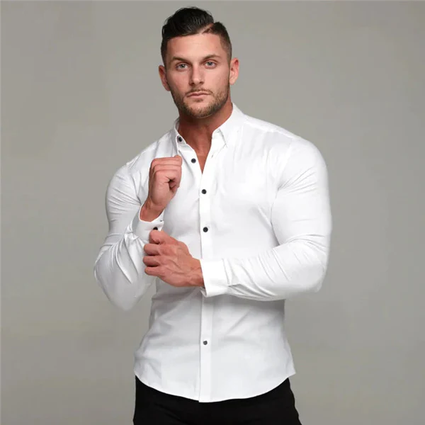 Chemise Infroissable et Élastique - UltraTech - Image 11