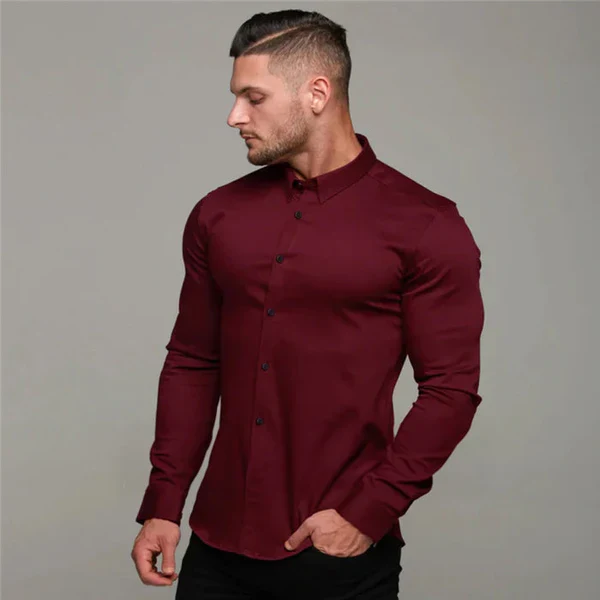 Chemise Infroissable et Élastique - UltraTech - Image 12