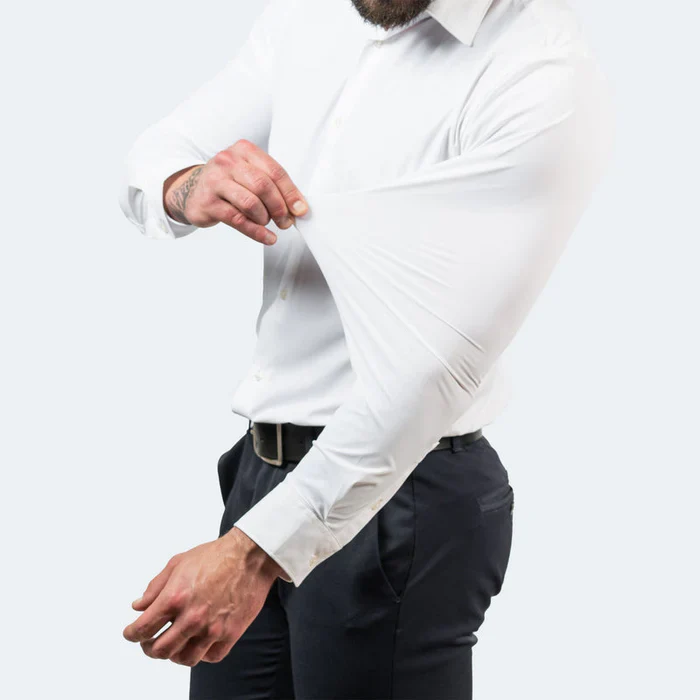 Chemise Infroissable et Élastique - UltraTech - Image 5