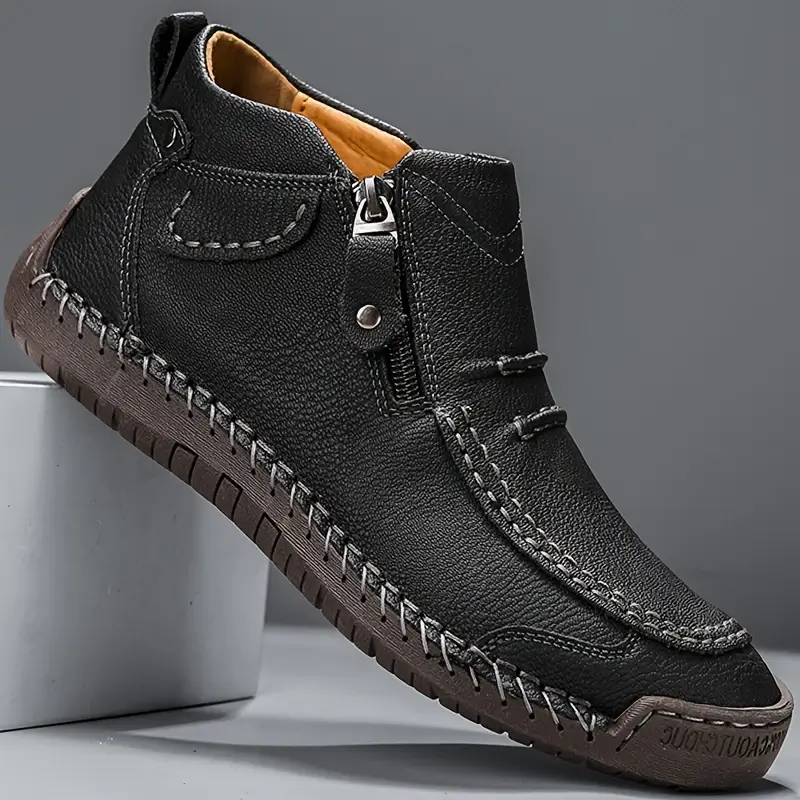 Davos | Bottes en Cuir Fabriquées à la Main – Confort & Durabilité - Image 14