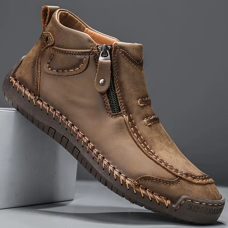 Davos | Bottes en Cuir Fabriquées à la Main – Confort & Durabilité - Image 15