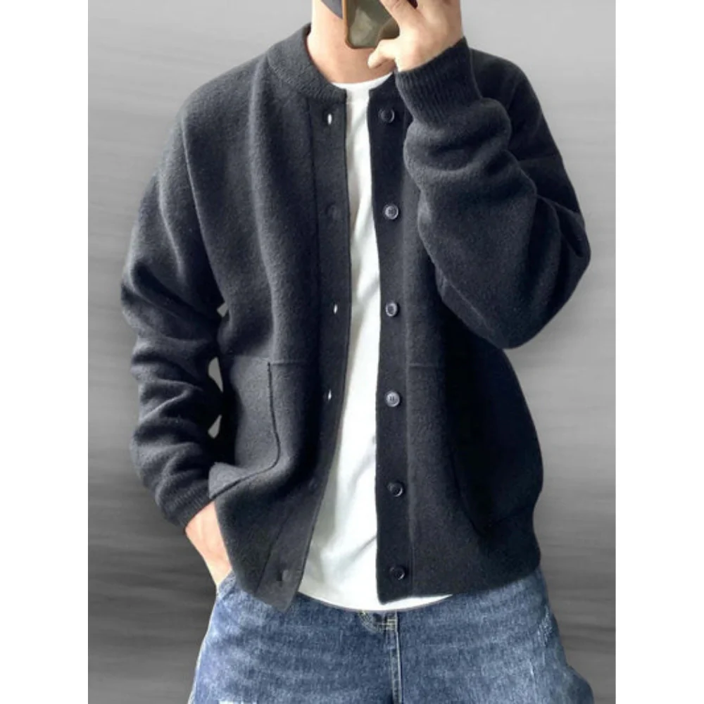 Gilet Tricoté à Boutons pour Homme Luca - Image 2