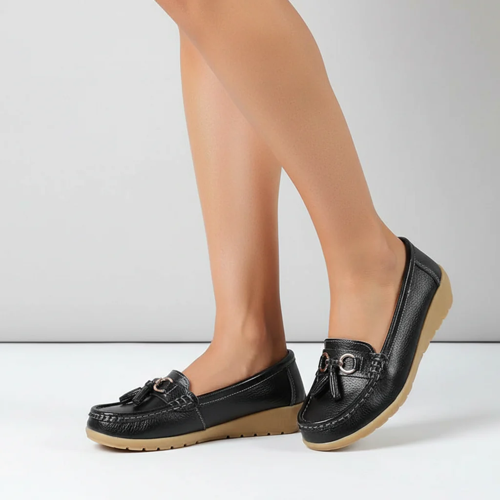 Mocassin Orthopédique en Cuir - Mary - Image 3