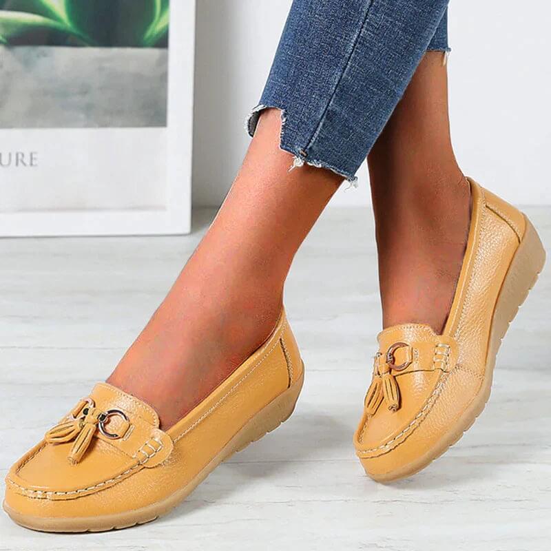 Mocassin Orthopédique en Cuir - Mary - Image 9