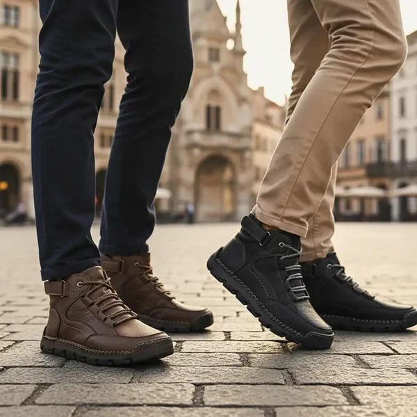 Montaro | Bottes en Cuir Fabriquées à la Main – Confort & Durabilité - Image 3