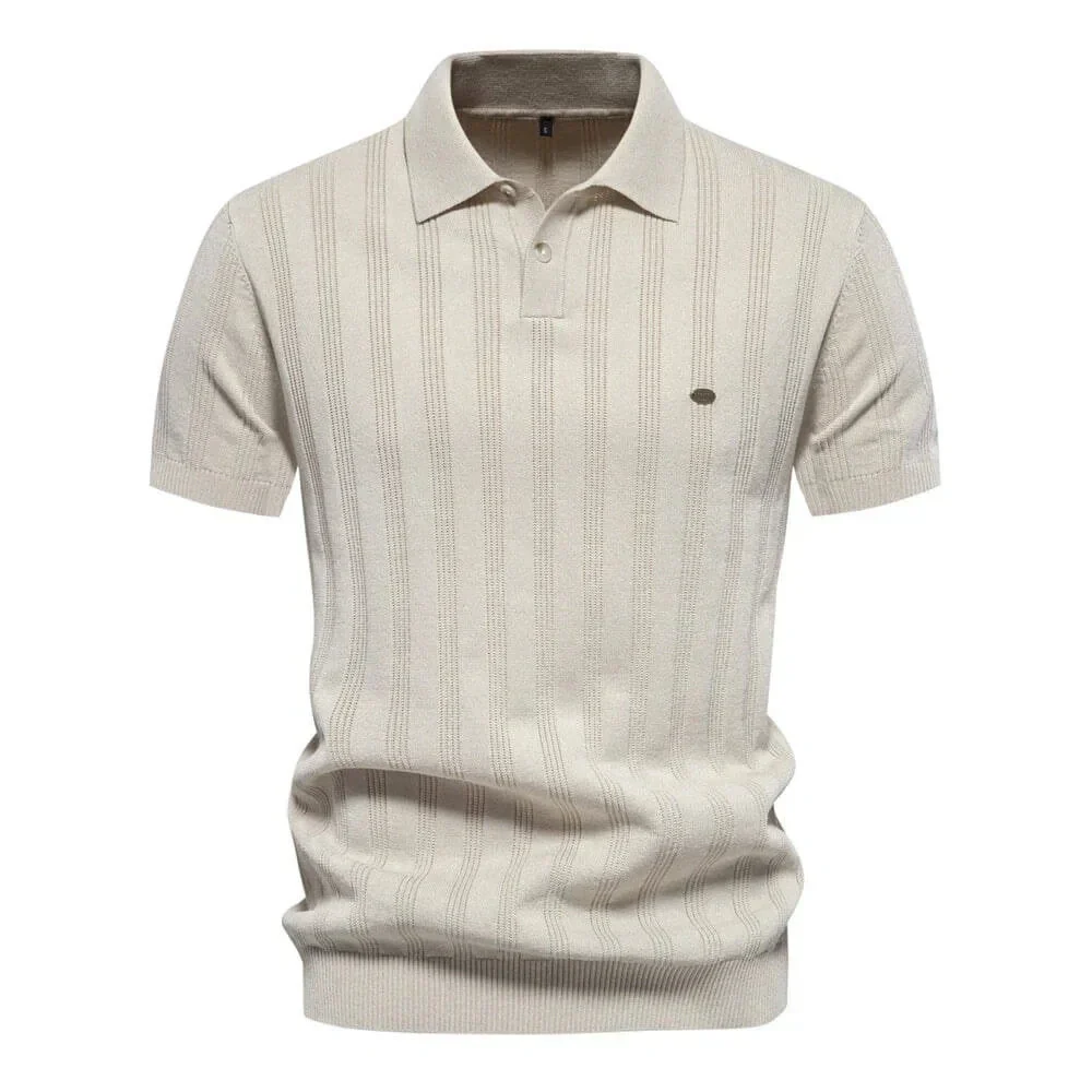 Polo Homme Alvero en Maille - Image 3