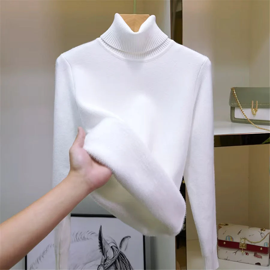 Pull col roulé polaire pour femme Karen - Image 7