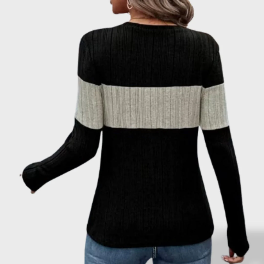 Pull Décontracté en Maille pour Femme Jade - Image 4