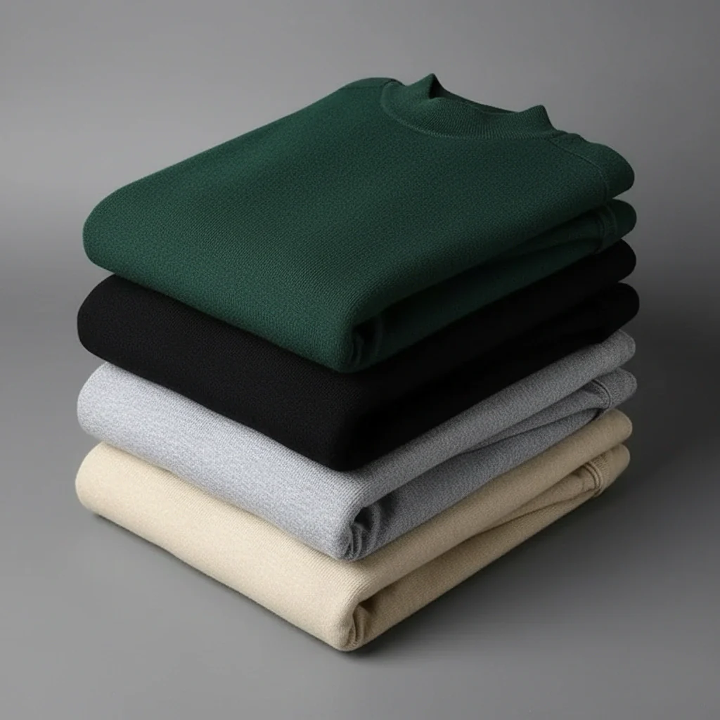 Pull en Cachemire Col Montant Homme – Damien - Image 7
