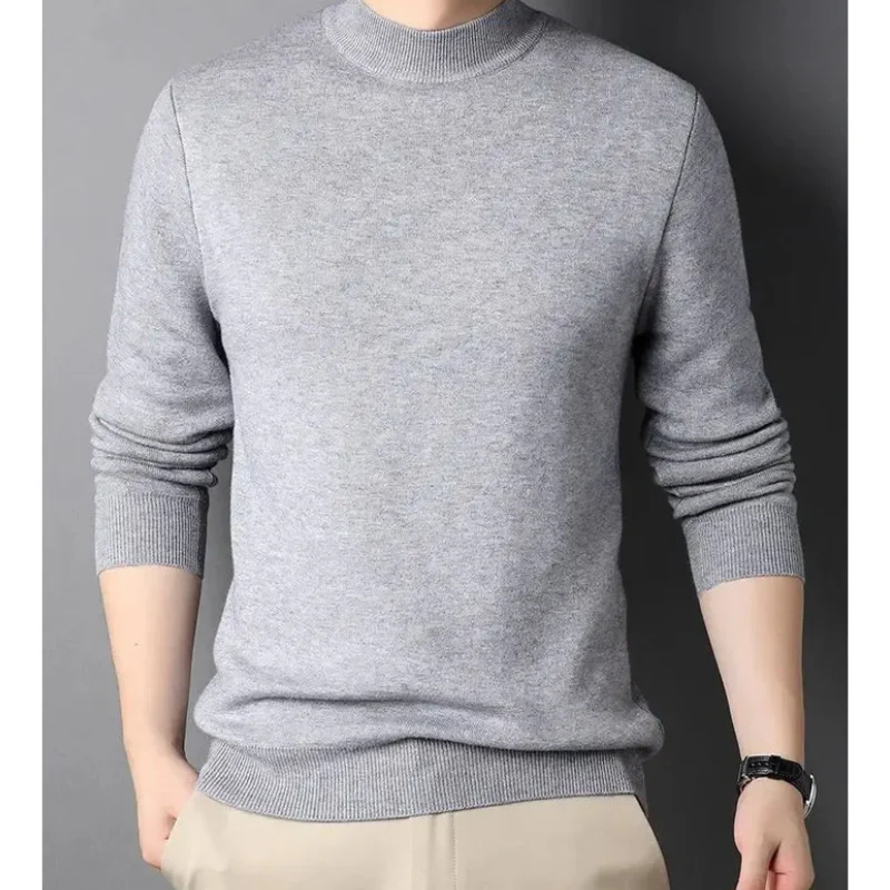 Pull en Cachemire Col Montant Homme – Damien - Image 9