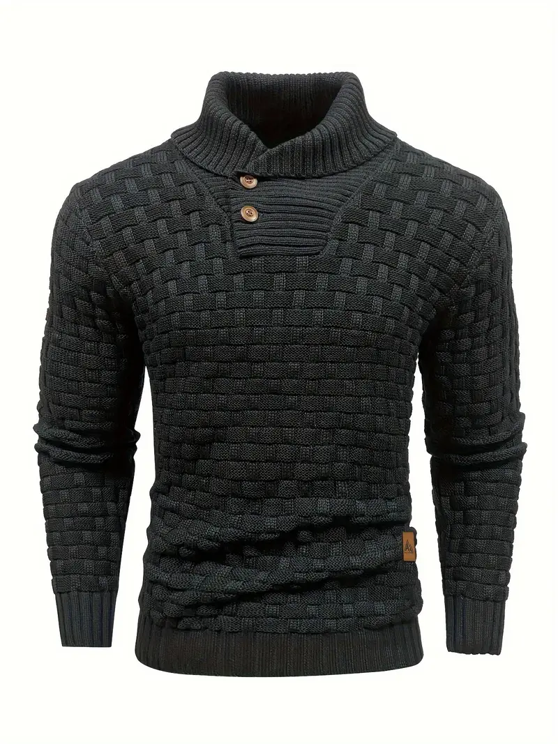 Pull en Maille à Col Châle Homme - Auguste