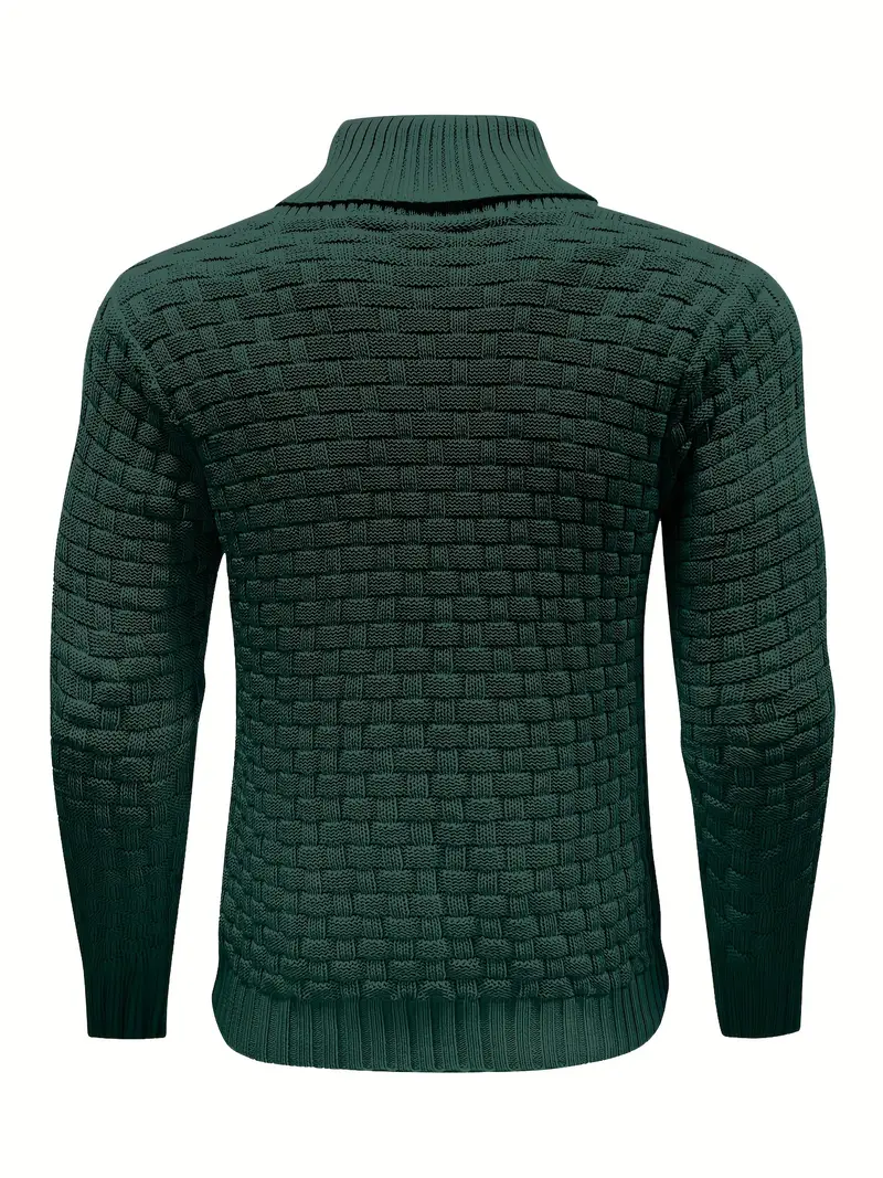 Pull en Maille à Col Châle Homme - Auguste - Image 9