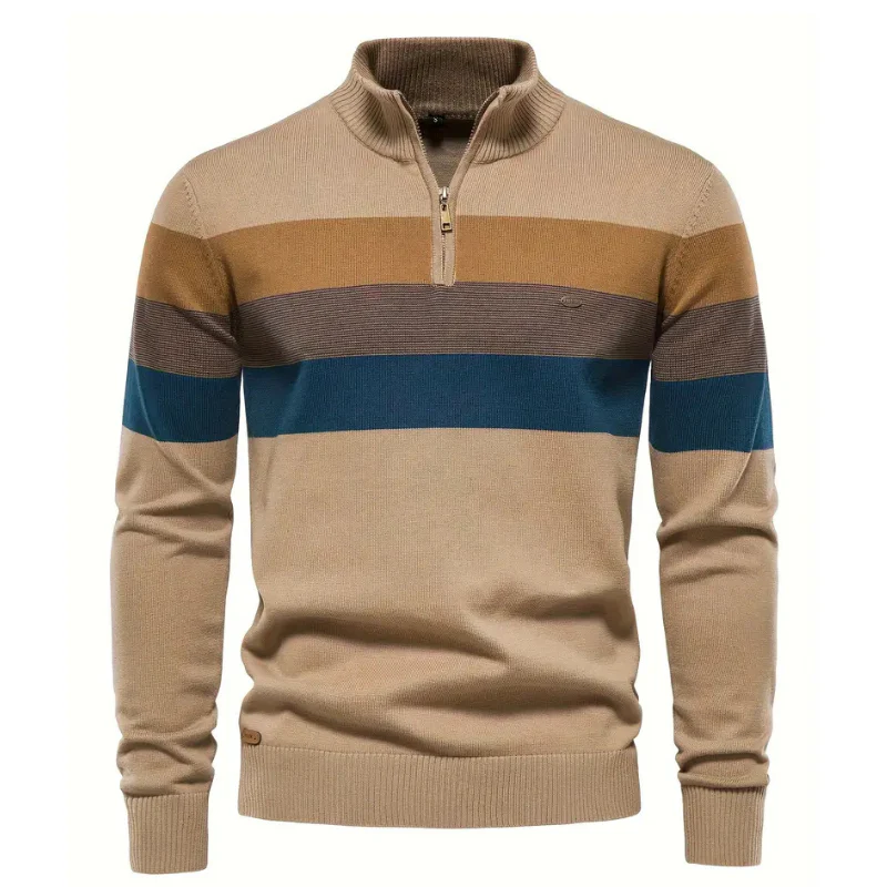 Pull Zippé Homme Raffiné - Valentin - Image 10