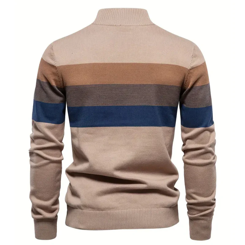 Pull Zippé Homme Raffiné - Valentin - Image 12