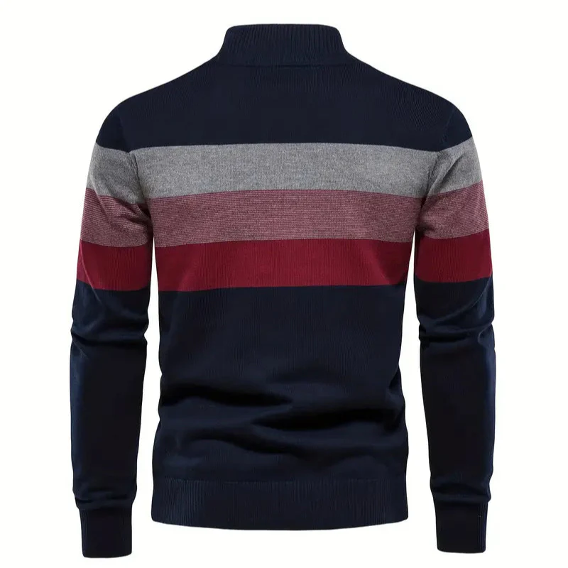 Pull Zippé Homme Raffiné - Valentin - Image 14