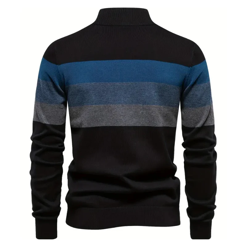 Pull Zippé Homme Raffiné - Valentin - Image 16