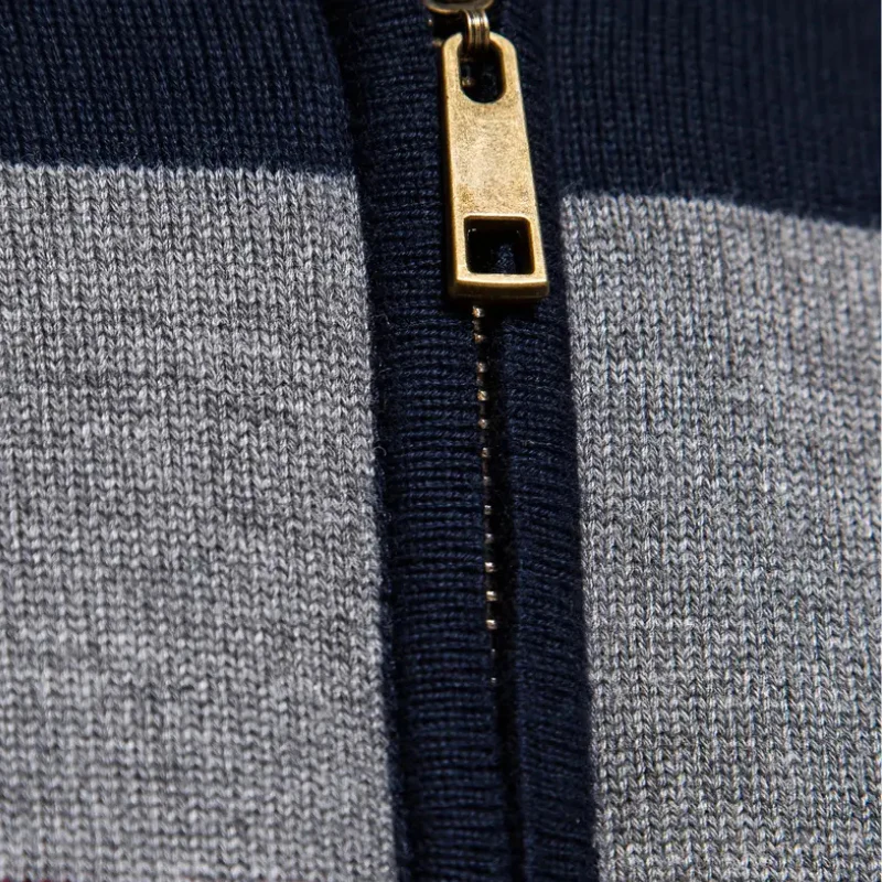 Pull Zippé Homme Raffiné - Valentin - Image 6