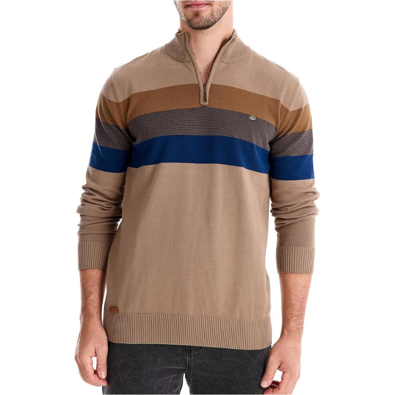 Pull Zippé Homme Raffiné - Valentin - Image 9
