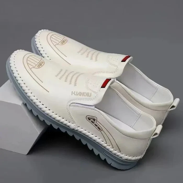 Mocassins à enfiler en cuir pour hommes - Richard - Image 3