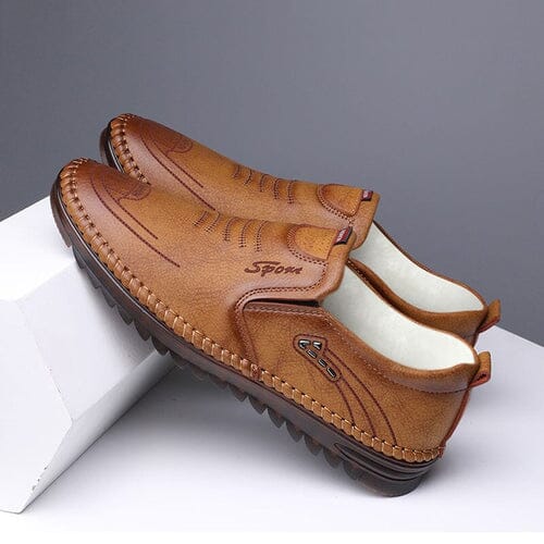 Mocassins à enfiler en cuir pour hommes - Richard - Image 7