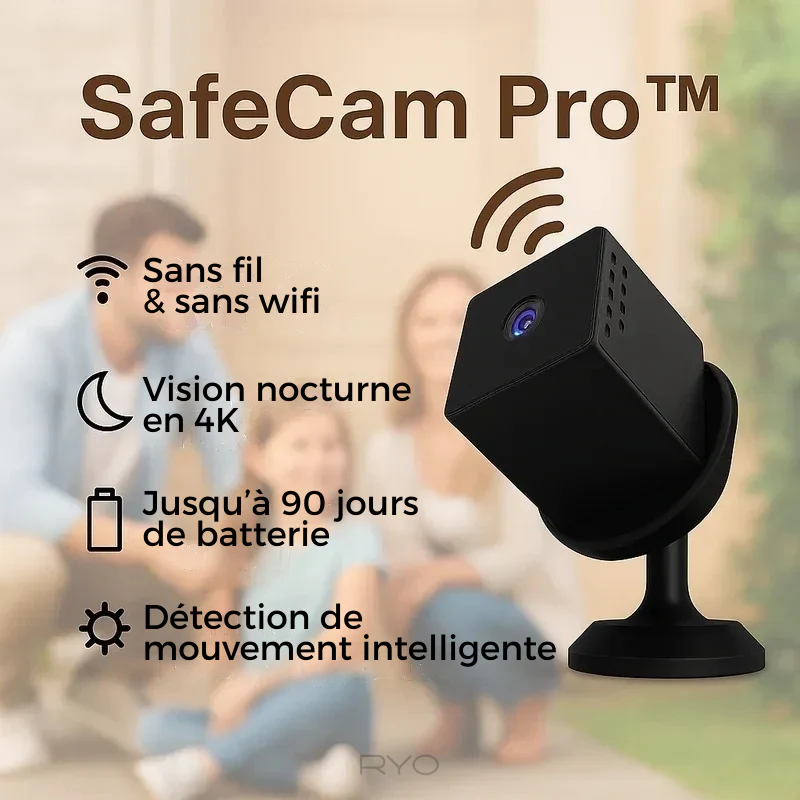 SafeCam Pro™ | Toujours protégé, sans wifi ni courant - Image 7