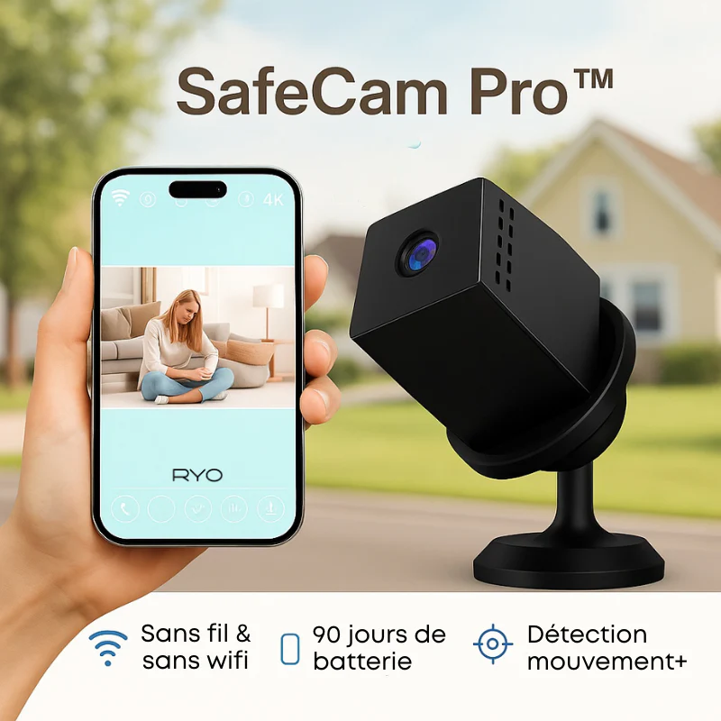 SafeCam Pro™ | Toujours protégé, sans wifi ni courant - Image 8
