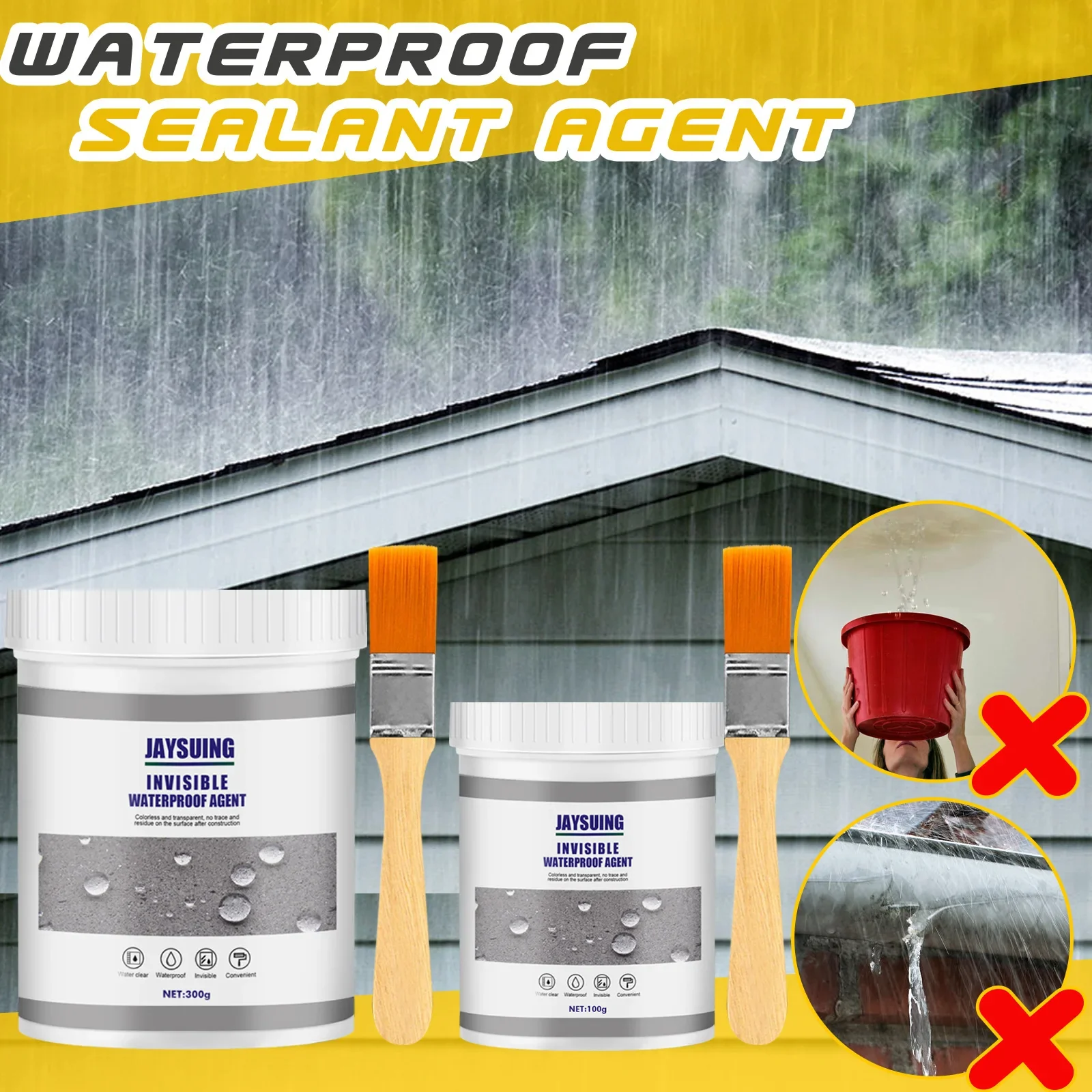 Scellant Anti-Fuites et Infiltrations + Pinceau Offert - Image 16