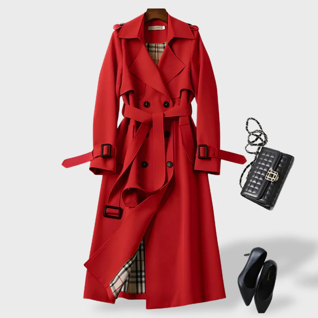 Trench Élégant pour Femme Clara - Image 10