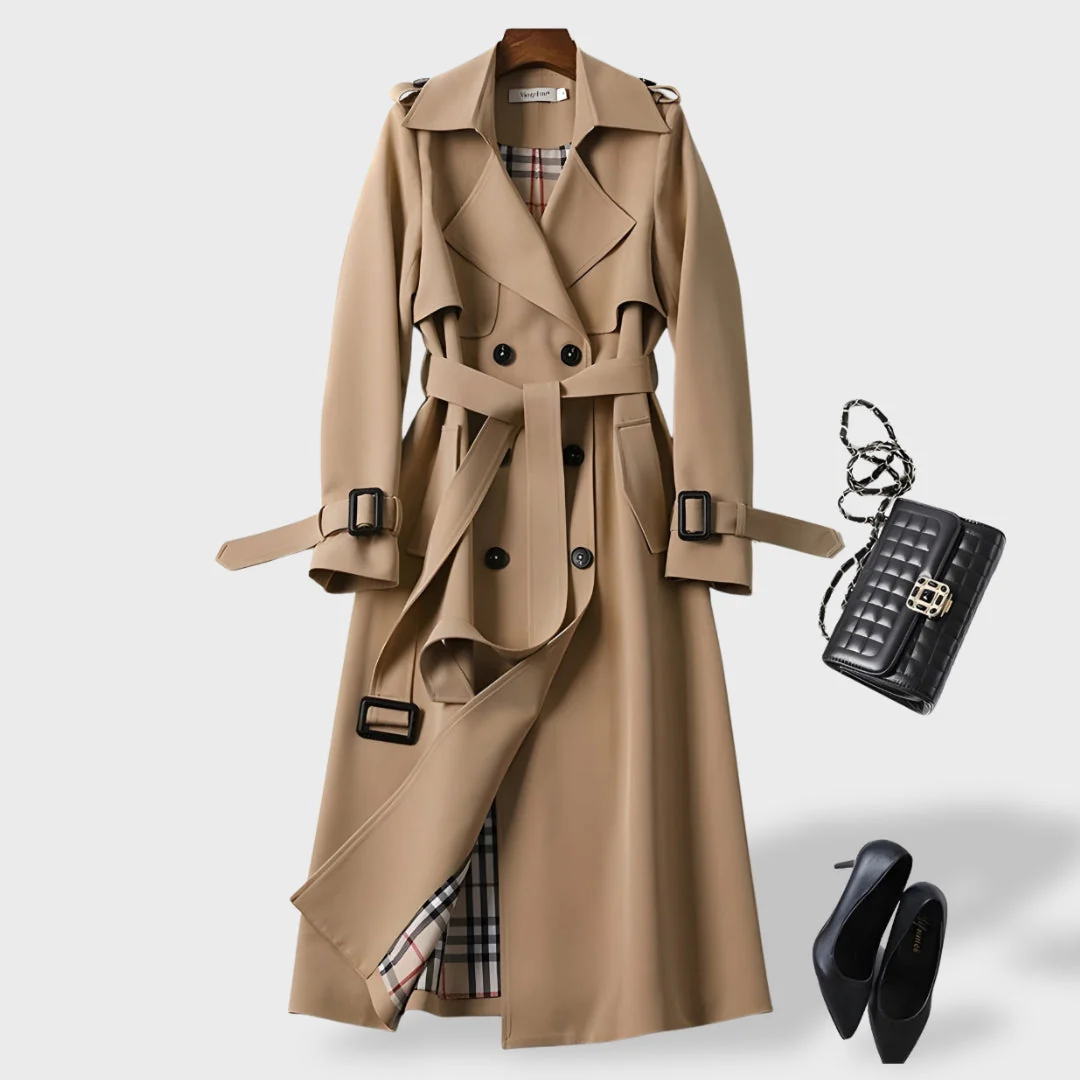 Trench Élégant pour Femme Clara - Image 4