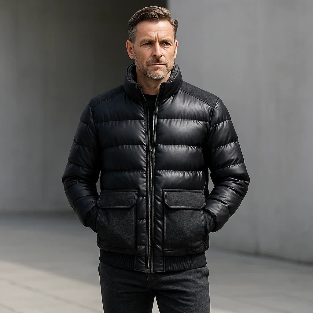 Veste d’Hiver Épaisse pour Homme - Image 2