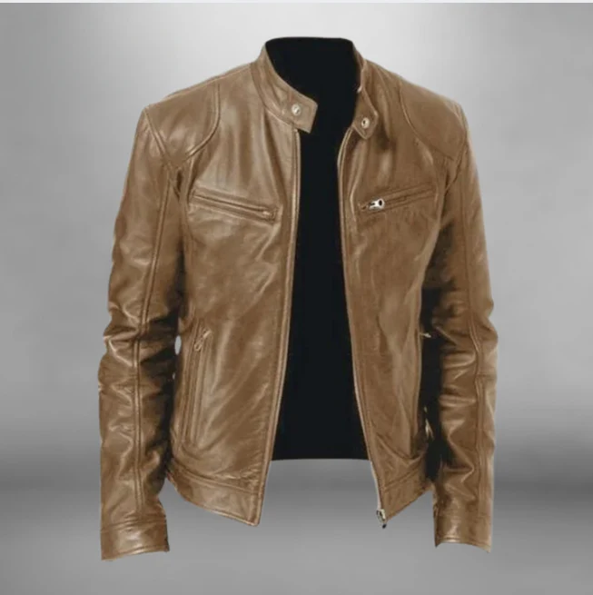 Veste en Cuir pour Homme Adrian - Image 4