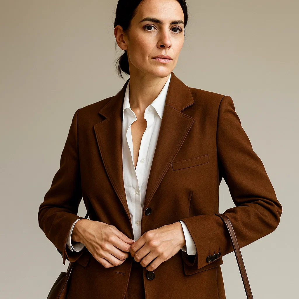 Veste en Daim Classique pour Femme Natalie - Image 2